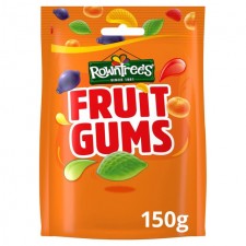 Rowntrees Fruit Gums 150g Bag