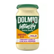Dolmio Intensify Mild Creamy Garlic and Black Pepper Pasta Sauce 391g