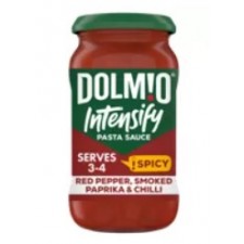 Dolmio Intensify Spicy Red Pepper Smoked Paprika and Chilli Pasta Sauce 400g