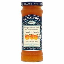 St Dalfour Golden Peach Fruit Spread 284g