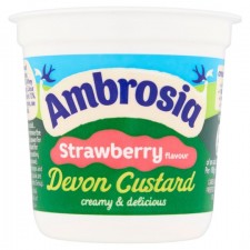 Ambrosia Strawberry Custard 150g Pot