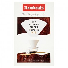 Rombouts Coffee Filter Papers 2 Cups 40