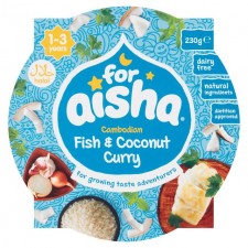For Aisha Fish and Coconut Curry 1-3 years 230g