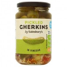 Sainsburys Pickled Gherkins 340g