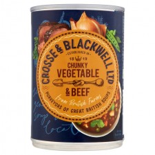 Crosse And Blackwell Best Of British Chunky Vegetable And Beef  Soup 400g