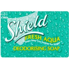 Shield Soap Fresh Aqua 4 X 115g