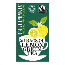 Clipper Organic Green Tea with Lemon 20 Teabags
