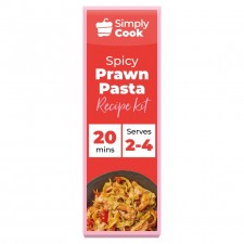 Simply Cook Spicy Prawn Pasta Recipe Kit 43g