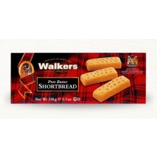 Walkers Pure Butter Shortbread Fingers 24 x 150g Case