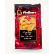 Walkers Mini Shortbread Fingers Bag 12 x 125g Case