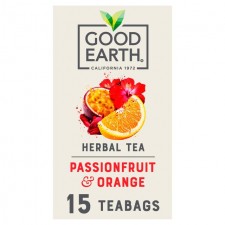 Good Earth Teabags Orange and Passionfruit 15 per pack