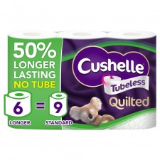 Cushelle Quilted 6 Toilet Rolls