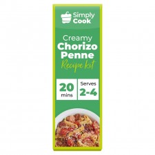 Simply Cook Creamy Chorizo Penne Recipe Kit 39g