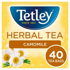 Tetley Herbal Tea Camomile 40 Teabags