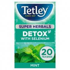 Tetley Super Herbals Detox Mint Infusion 20 Teabags