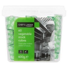 Chefs Larder 60 Vegetable Stock Cubes 600g