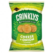 Jacobs Crinklys Cheese and Onion 150g