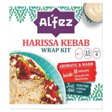 Al'Fez Harissa Kebab Wrap Kit 410g