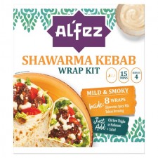 Al'Fez Shawarma Kebab Wrap Kit 410g