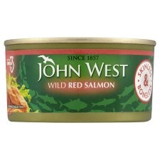 John West Wild Red Salmon Skinless And Boneless 170g