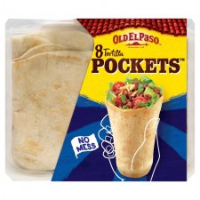 Old El Paso Tortilla Pocket Wraps 231g