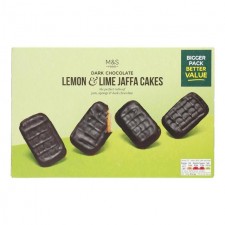 Marks and Spencer Dark Chocolate Lemon and Lime Jaffa Cakes Twin Pack 2 x 125g