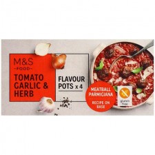 Marks and Spencer Tomato Garlic and Herb Flavour Stock Pots 96g