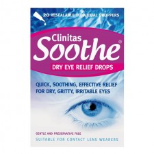 Clinitas Soothe Dry Eye Relief Resealable Vials 20 per pack