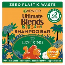 Garnier Ultimate Blends Kids Apricot No Tears Easy Detangling Shampoo Bar 60g
