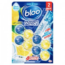 Bloo Power Active Rim Block Lemon Twin Pack 2 x 50g