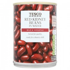 Tesco Red Kidney Beans in Water 400g