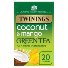 Twinings Green Tea Coconut and Mango 20 Teabags