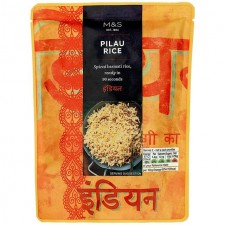 Marks and Spencer Microwaveable Pilau Rice 250g pouch