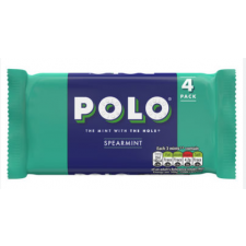 Polo Spearmint Tube 4 Pack