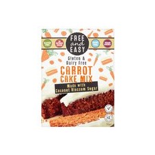 Free and Easy Free From Carrot Cake Mix 350g