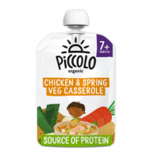 Piccolo Organic Chicken and Spring Vegetable Casserole 130g