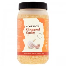 Catering Size Cooks and Co Chopped Garlic 1.2kg