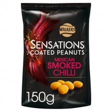 Walkers Sensations Mexican Smoked Chilli Peanut 150g