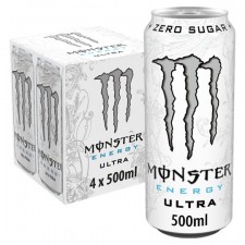 Monster Energy Ultra No Added Sugar 4 x 500ml