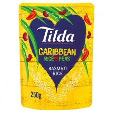 Tilda Caribbean Rice and Peas 250g