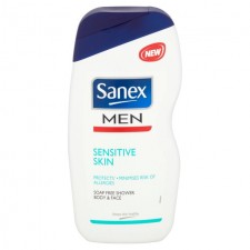 Sanex Men Sensitive Shower Gel 500ml