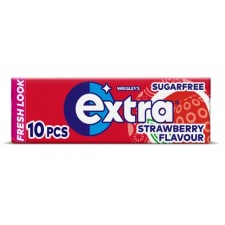 Retail Pack Wrigleys Extra Gum Strawberry 10 Pieces 30 Pack