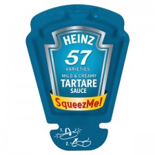 Catering Size Heinz SqueezMe Tartare Sauce Sachets 70 x 26ml