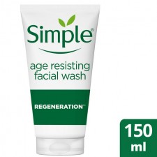 Simple Regeneration Age Resisting Facial Wash 150ml