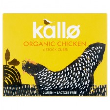 Kallo Organic Chicken Stock Cubes x6