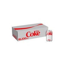 Coca Cola Diet 18 x 330ml Cans