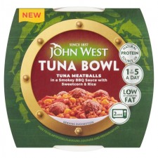 John West Tuna Bowl Smokey BBQ Rice 220g