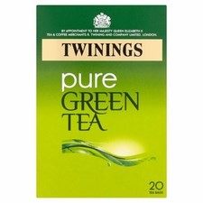 Retail Pack Twinings Pure Green Tea 4x20 Teabags