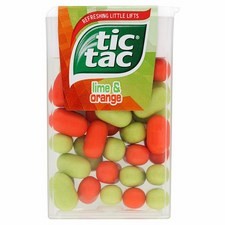 Tic Tac Lime and Orange 24x18g