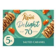 Alpen Delight Salted Caramel Bars 5 Per Pack